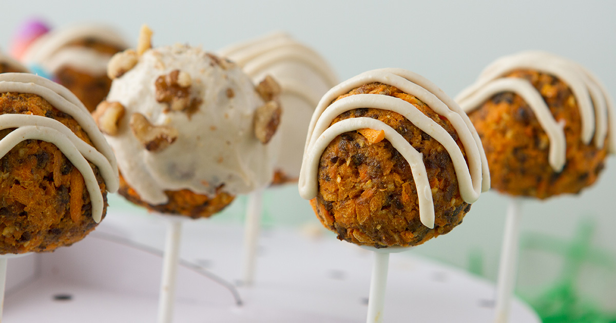 Carrot Cake Pops - Healthful Pursuit