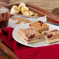 Dessert Freedom: Frosty Jam Butter Squares