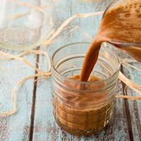 Sweet Potato Chocolate Milk