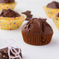 Chocolate Muffins (Gluten-free + Grain-free)