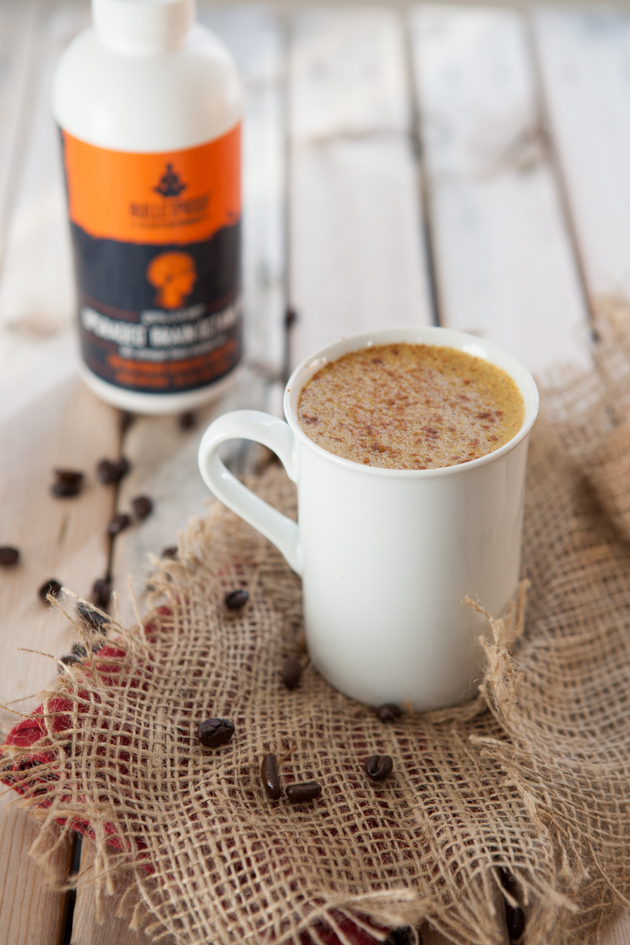 Dairy-free Pumpkin Spice Rocket Fuel Latte | Healthful Pursuit