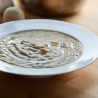 Vegan Cream of Mushroom Soup (Grain-free)