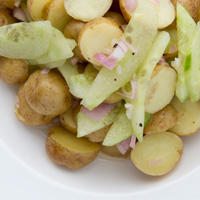 Summer Mayo-free Potato Salad