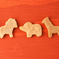 Vegan Banana Bread Animal Crackers