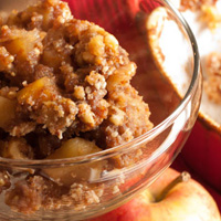 Apple Pie Millet Breakfast Casserole