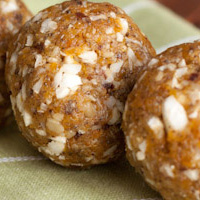 No bake Apricot Nut Fifteens