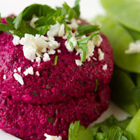Pink Pate and Creamy Pear Salad