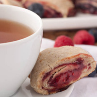 Berry Pastry Jam Rolls