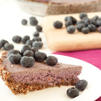 No bake Blueberry Cream Pie