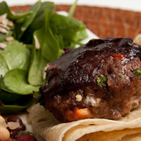 Garden Patch Bison and Elk Burgers