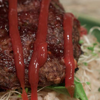 Bison and Yak Burgers