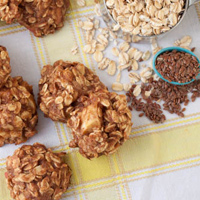 Vegan Caramel Apple Stacks and Chickpea Salad