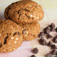 Sweet Potato Carob Chip Cookies