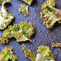 Chocolate Kale Chips with For The Love of Food
