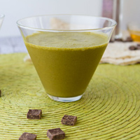 200 Calorie Chocolate Green Shake