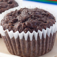 Double Down Chocolate Power Muffins