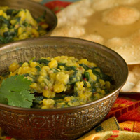 Lentil and Spinach Curry