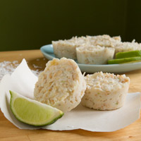 Coconut Lime Frosty Cups
