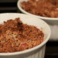 Fruit crumbles