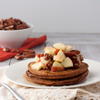Gingerbread Protein Pancakes
