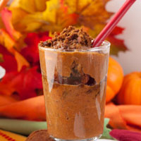 Pumpkin Gingersnap Chia Breakfast Parfaits