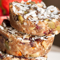 No Bake Granola Cakes