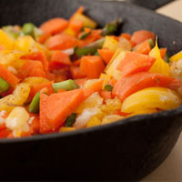 Salad Challenge: Hot and Wild Roasted Veggie Salad