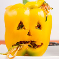 Stuffed Jack-o’-Lanterns