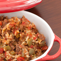 Thumbnail image for No Fuss Jambalaya Bake