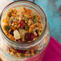 Beach Bum Lentil Trail Mix (Nut-free)