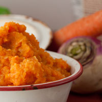 Maple Turnip and Carrot Mash