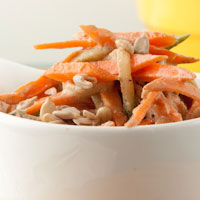 Moroccan Carrot and Raisin Slaw