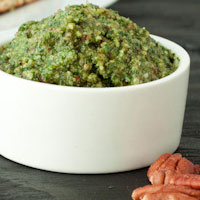 Thai Basil Pecan Pesto