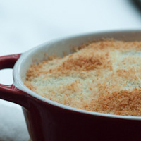 Carrot and Apple Breakfast Cake with Sweet Maple Pudding