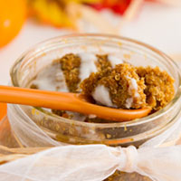 Pumpkin Spice Quinoa Breakfast Cake
