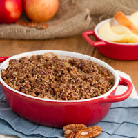 Apple Pie Quinoa Breakfast Casserole + Blogiversary Giveaway