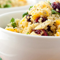 Cranberry Mango Millet Salad