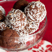 Cleanse Breaking Coconut Rum Balls