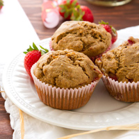 Strawberry Banana Muffins