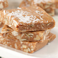 Guilt-free Nuts & Seeds Toffee Squares