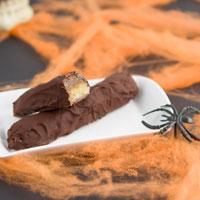 No Bake Vegan Twix Bars