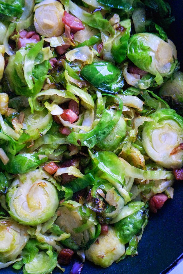 Gingery Brussels Sprouts