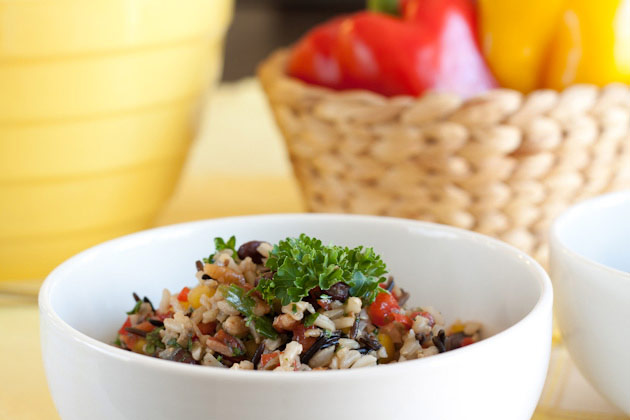 Saweet Pecan and Wild Rice Salad | Healthful Pursuit