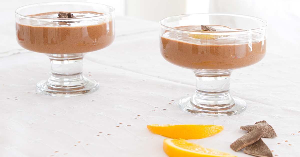 Chocolate Orange Pudding - Healthful Pursuit