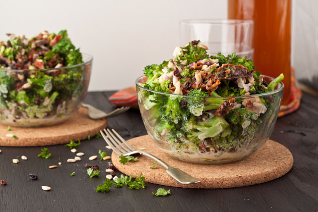 Creamy & Sweet Brocolli Salad #paleo #grainfree
