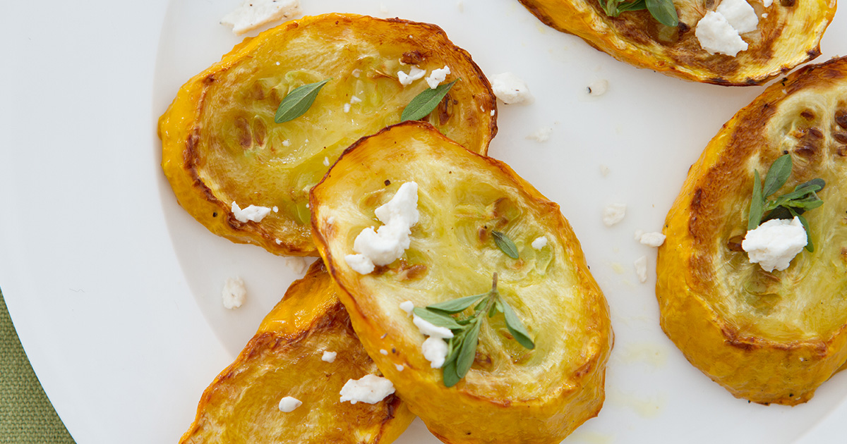 Summer Squash Chèvre - Healthful Pursuit