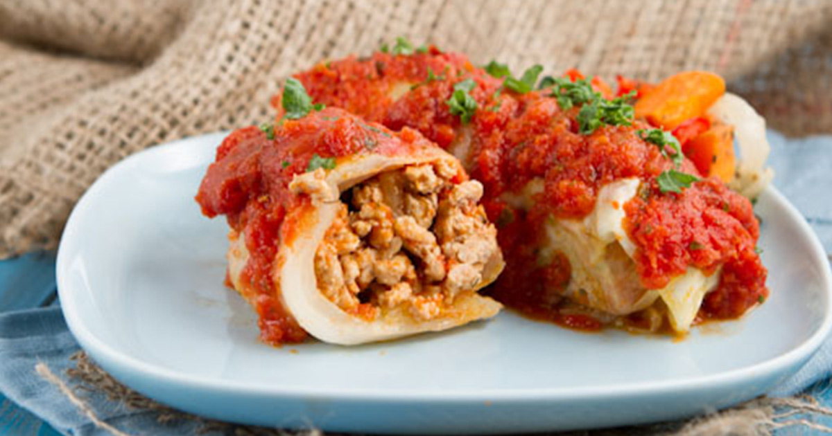 Paleo Turkey Veggie Cabbage Rolls Healthful Pursuit