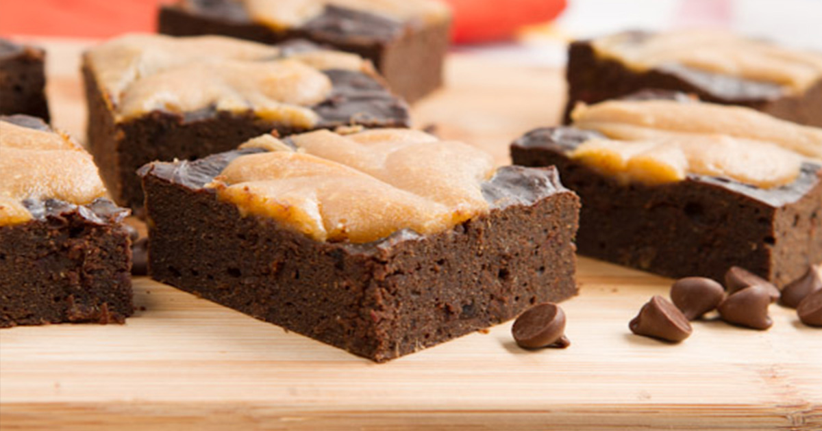 Glutenfree Carob Swirl Brownies Healthful Pursuit