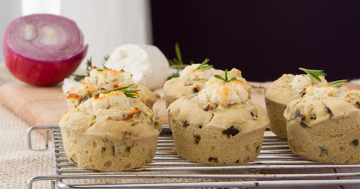 Savory Cheese Muffins - Healthful Pursuit