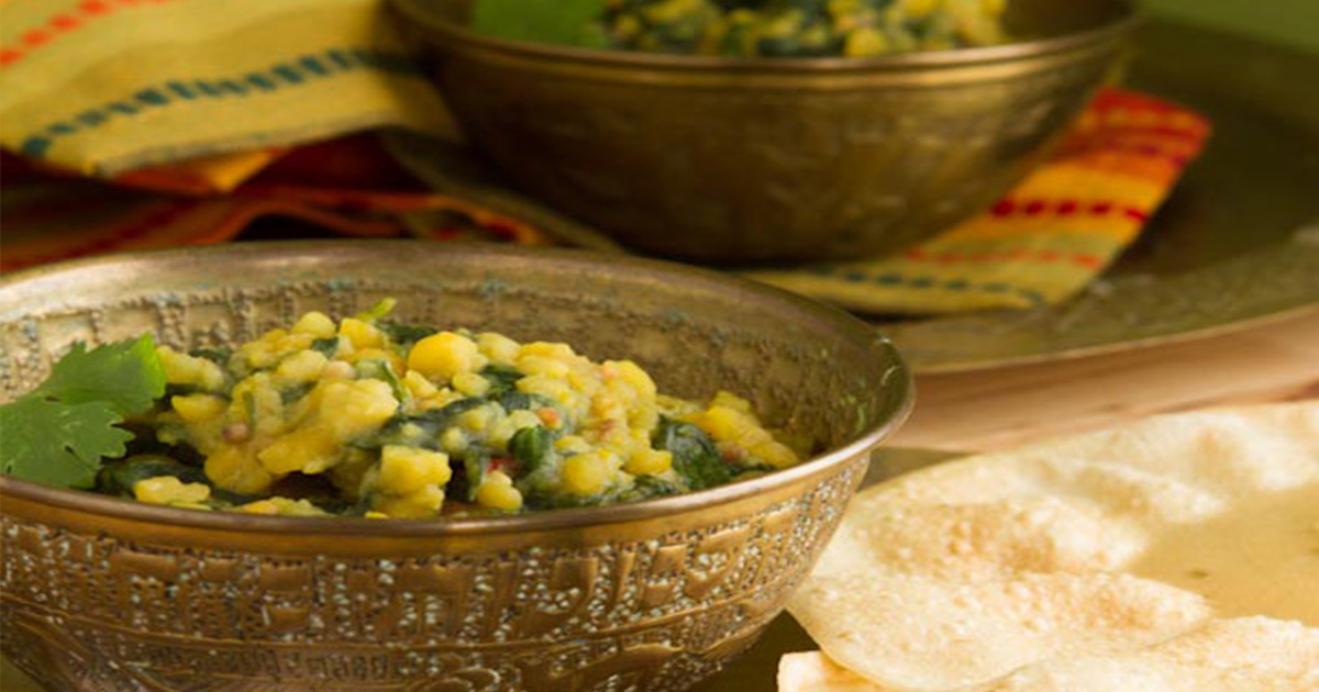 Lentil and Spinach Curry - Healthful Pursuit